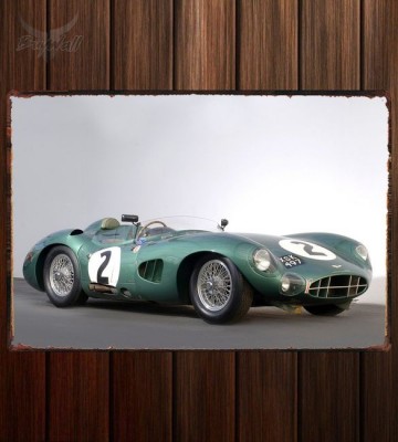 Металлическая табличка Aston Martin DBR1